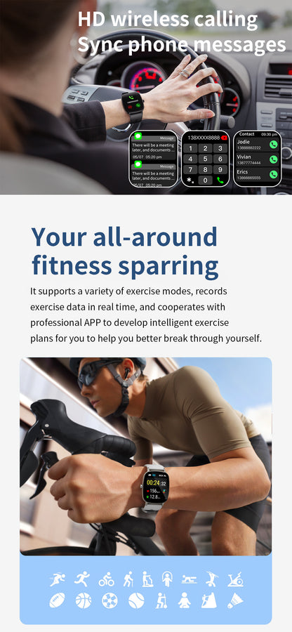 HP10 Smart products Watches, bracelets, rings, translation pens  Bluetooth call Heart rate monitoring,step counting,music playback