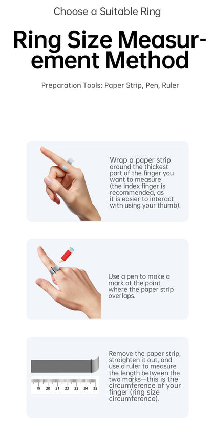 HP52 Smart Ring ,Exquisite stainless steel,Heart Rate Monitoring, Blood Oxygen Monitoring, Blood Pressure Monitoring, Step Counting, Exercise, Remote Care