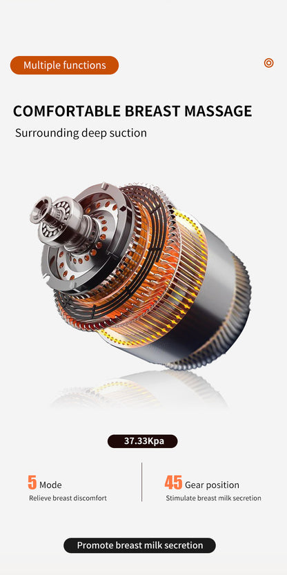 HP27 Smart products Watches, bracelets, rings, translation pens  Electric Breast Pump features strong suction, skin-friendly touch without discomfort, and efficient double pumping.