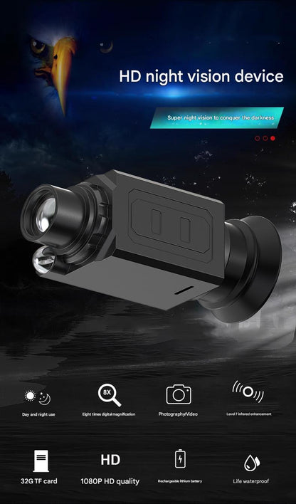 HP28 Smart products Watches, bracelets, rings, translation pens High-definition wide-angle night vision device with long-distance and long-endurance monitoring, large capacity, dual-use, multi-fold zoom,