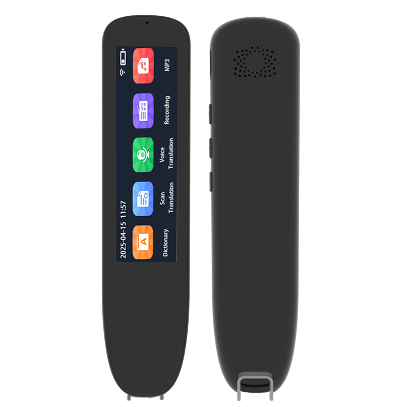 HP33 Smart products Watches, bracelets, rings, translation pens The multi-functional multi-language translation pen supports scanning voice to quickly and accurately recognize text, offline translation,