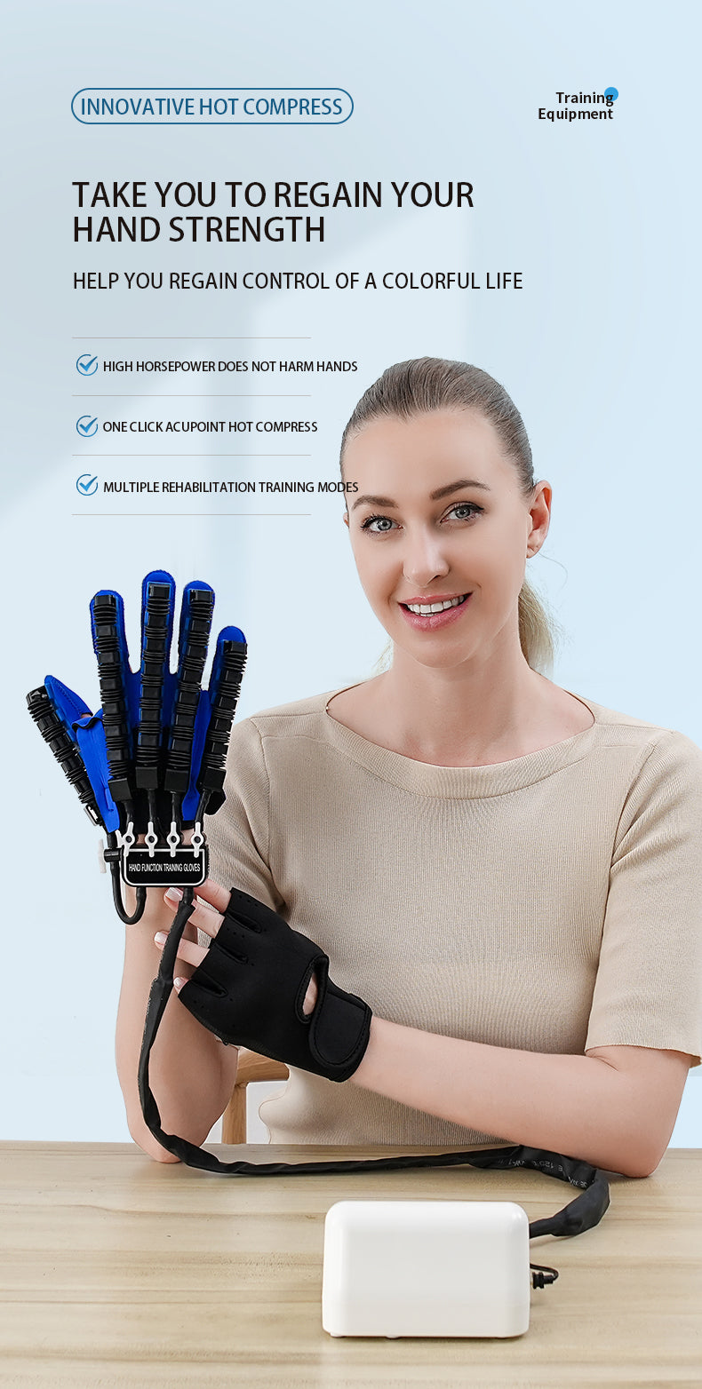 HP26 Smart products Watches, bracelets, rings, translation pens The intelligent finger rehabilitation training instrument can adapt to the training of multiple fingers at the same time, and the simulation