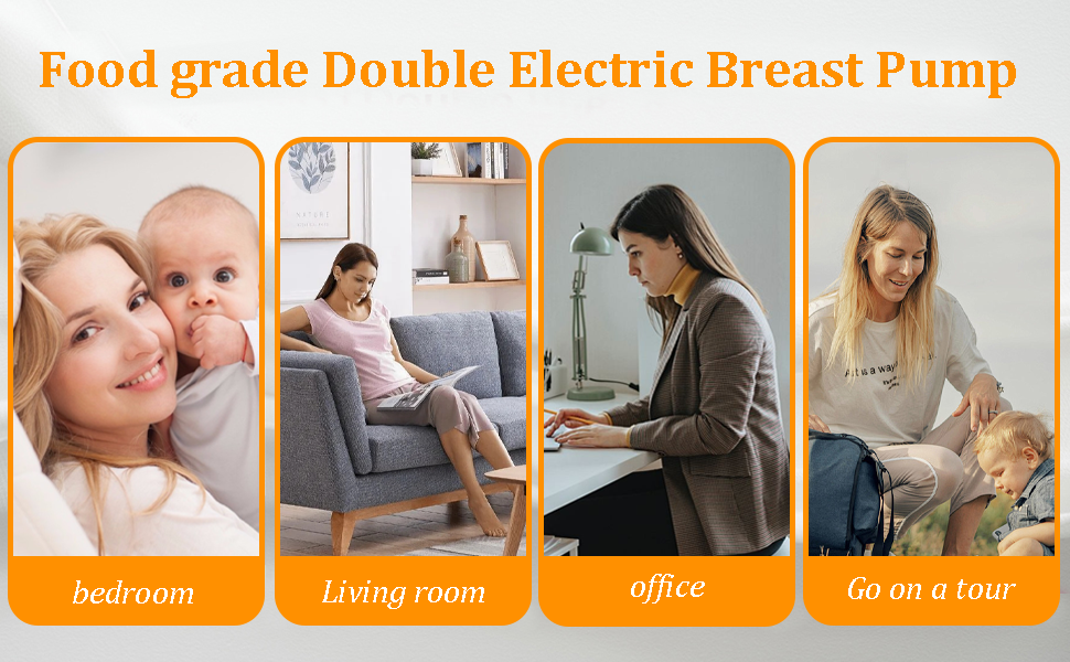 HP27 Smart products Watches, bracelets, rings, translation pens  Electric Breast Pump features strong suction, skin-friendly touch without discomfort, and efficient double pumping.