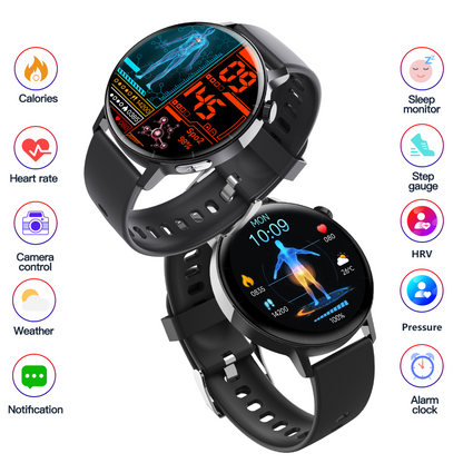HP45 ECG monitor Smart Watch Non Invasive Blood Glucose Smart Watch with Blood Component Analysis