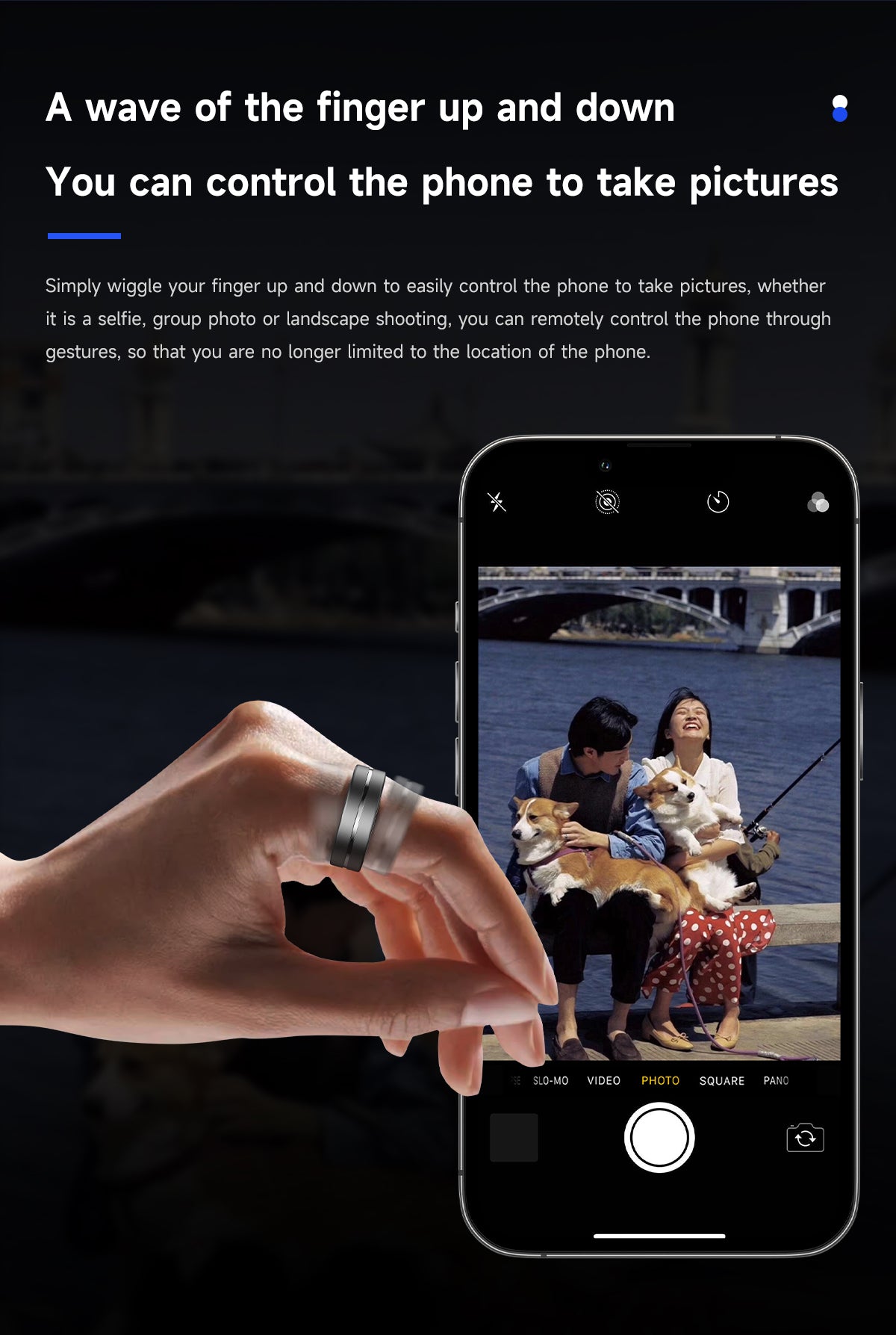 HP55 Smart Ring ,Exquisite stainless steel,Heart Rate Monitoring, Blood Oxygen Monitoring, Blood Pressure Monitoring, Step Counting, Exercise, Remote Care