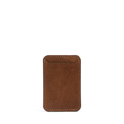 HP47 Full-Grain Leather Wallet compatible with MagSafe - Classic