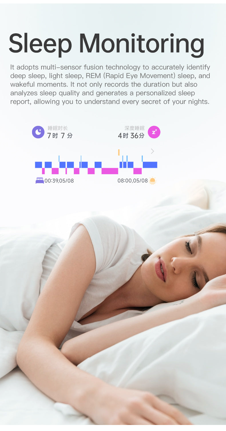 HP53 Smart Ring ,Exquisite stainless steel,Heart Rate Monitoring, Blood Oxygen Monitoring, Blood Pressure Monitoring, Step Counting, Exercise, Remote Care